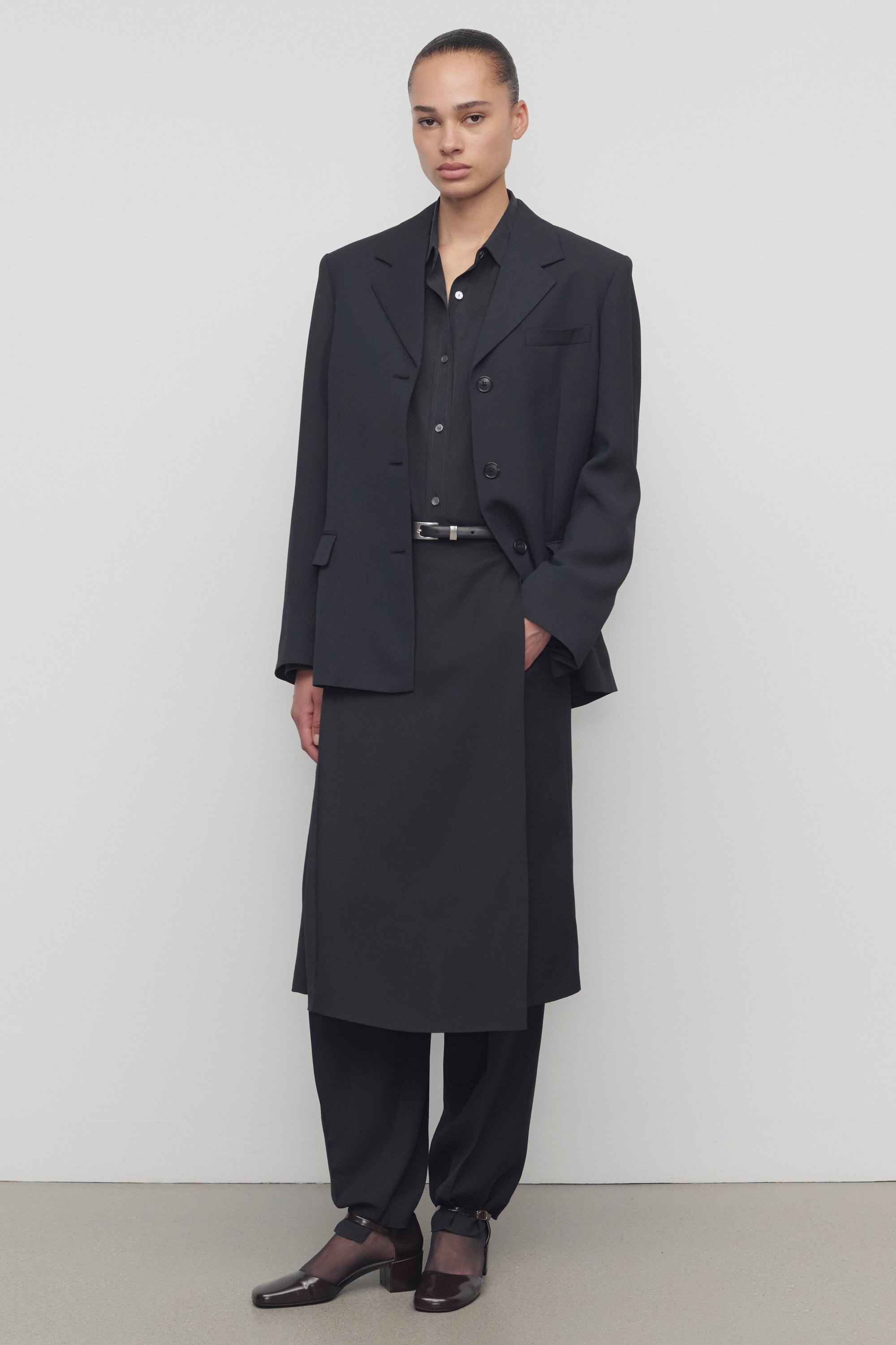 Azarion Skirt in Viscose and Silk