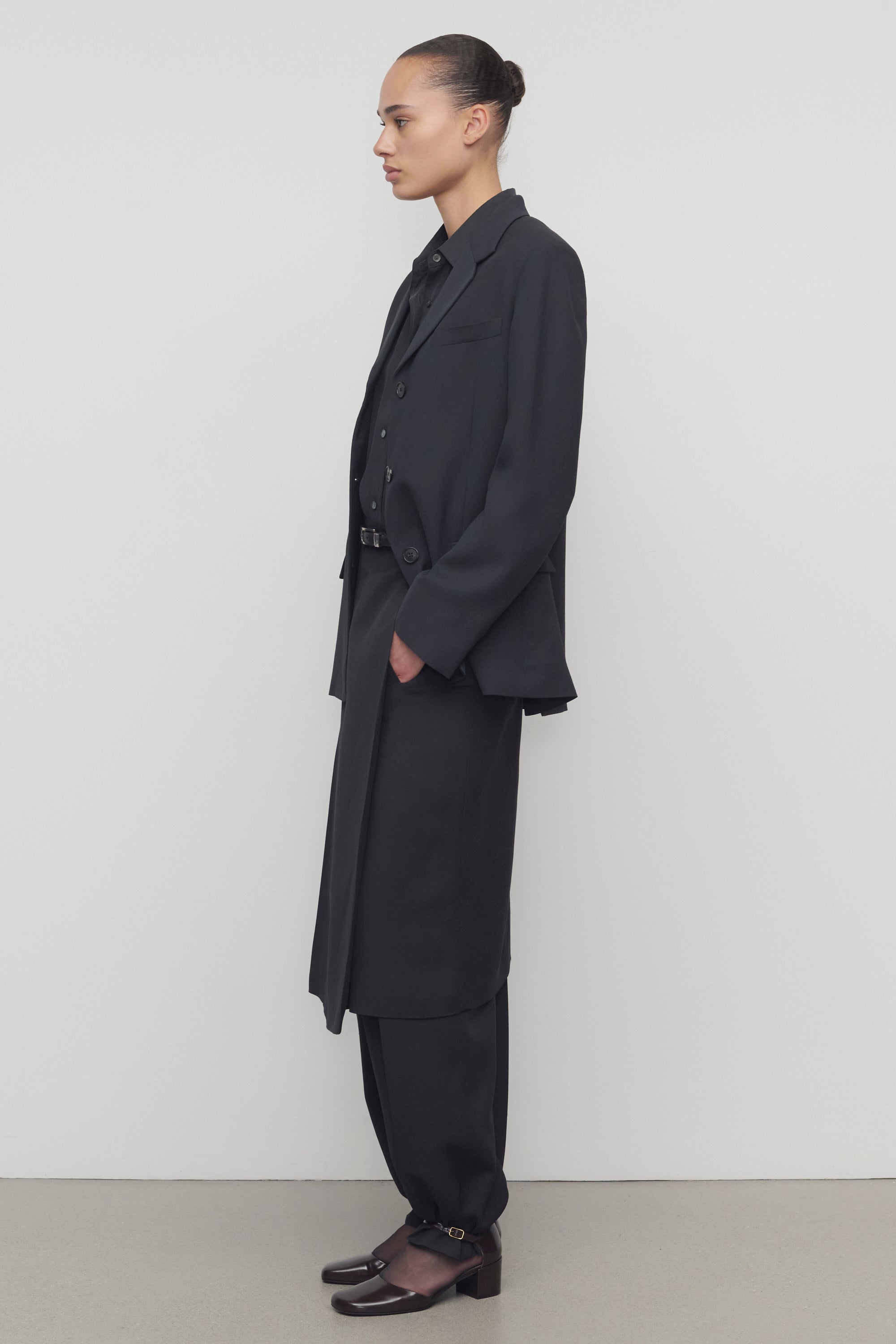 Azarion Skirt in Viscose and Silk